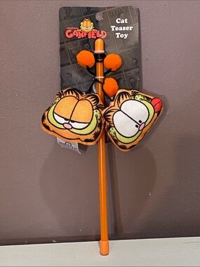 Garfield Cat Teaser Toy - Interactive Wand for Cats